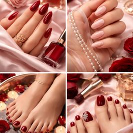 Set of photos or video of my toenails and fingernails