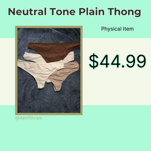 Plain Thong
