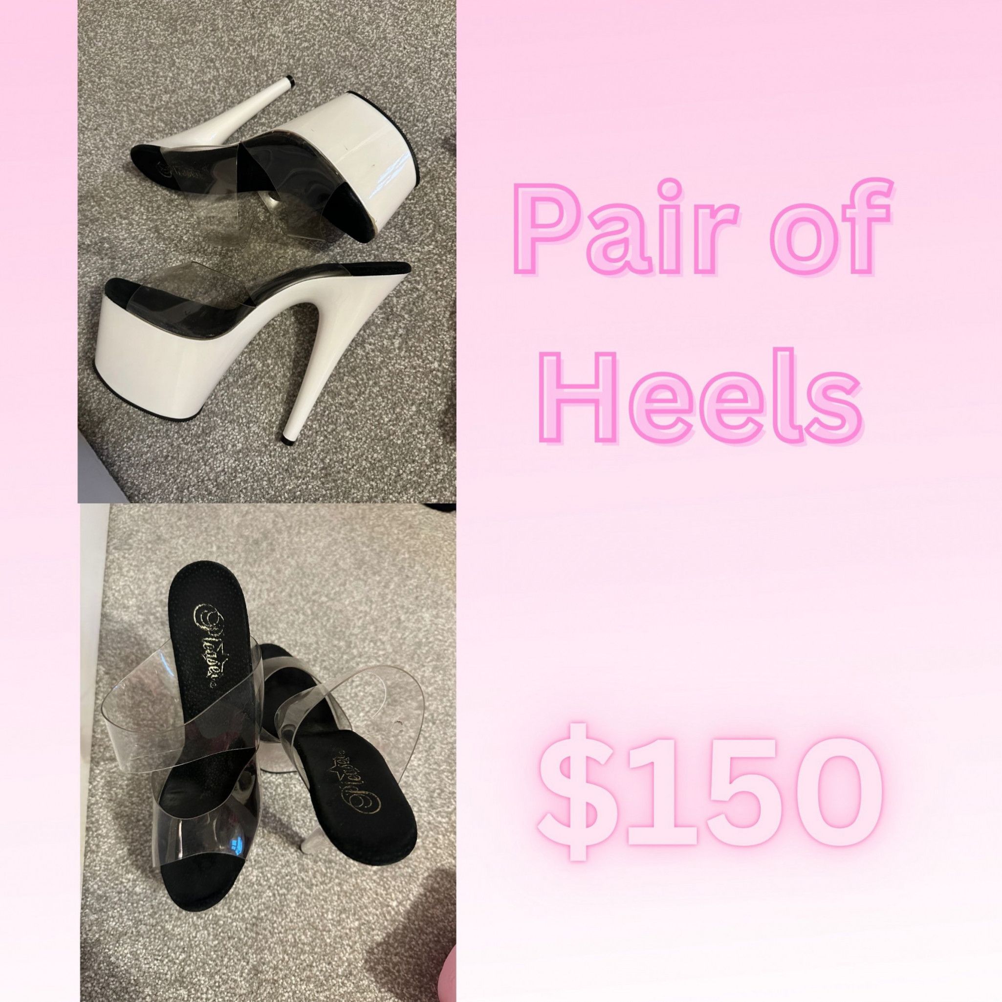 Pair of Pleaser Heels