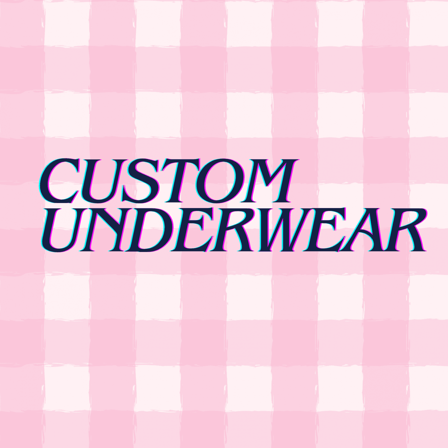 Custom underwear with my face on them