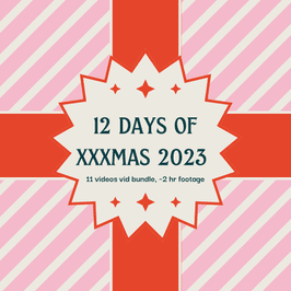 12 Days of XXXmas 2023 Vid Bundle