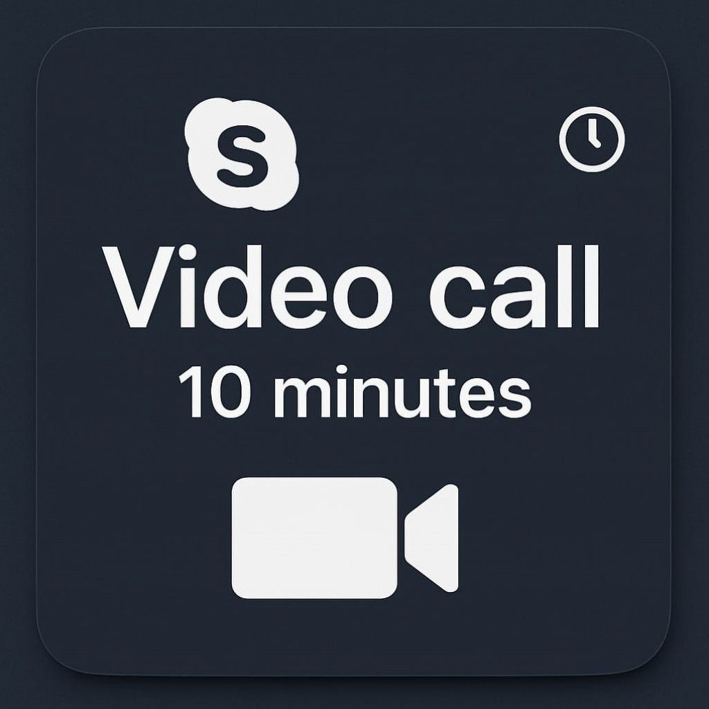 video call 10 min call before purchasing the package first