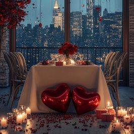 Romantic dinner