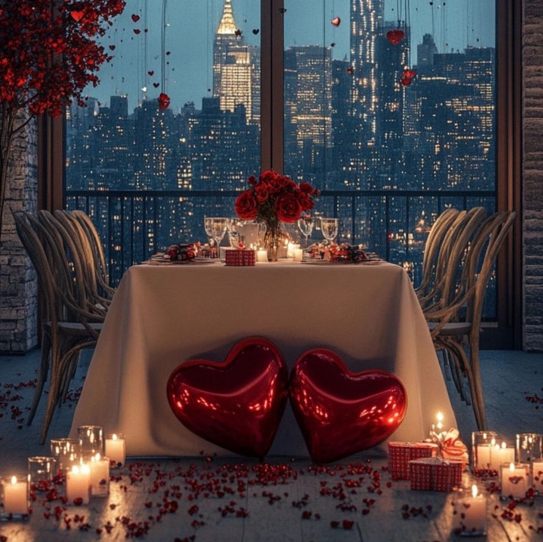 Romantic dinner