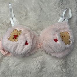 Beary Pink Bra