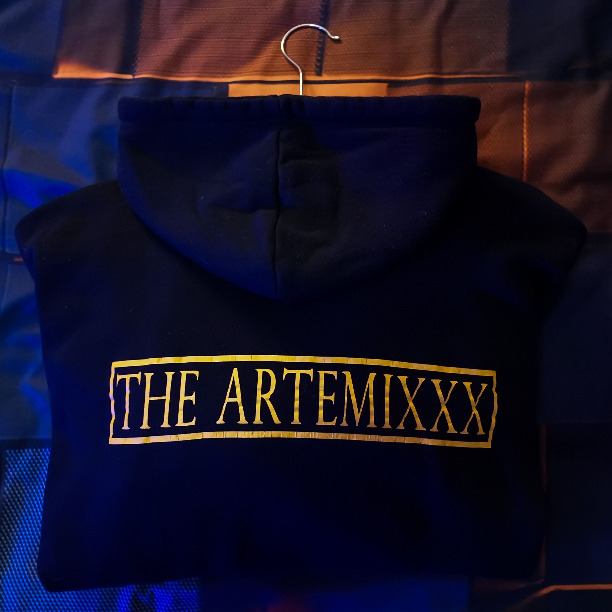 Back TheArtemiXXX Box Logo Pullover Hoodie