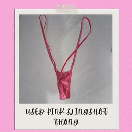 Pink Slingshot Thong