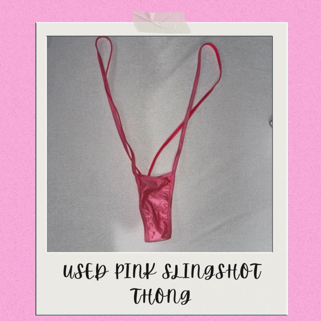 Pink Slingshot Thong