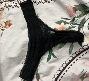 YOUR GODDESS LACEY BLACK THONG