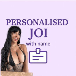 PERSONALISED JOI  with name