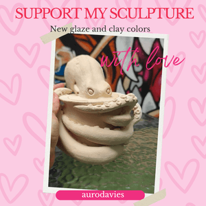 Support my art: New glaze and clay colors