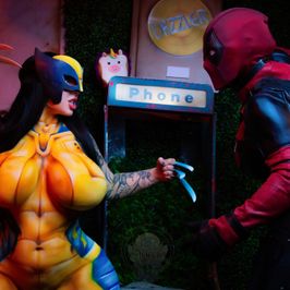 Deadpool x Wolverine Genderbend! SFW VERSION