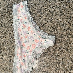 Used Milfs Booty Shorts wet juicy moist covered white large