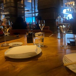 dinner at the restaurant