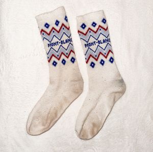 White winter socks