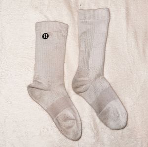 Skating white socks