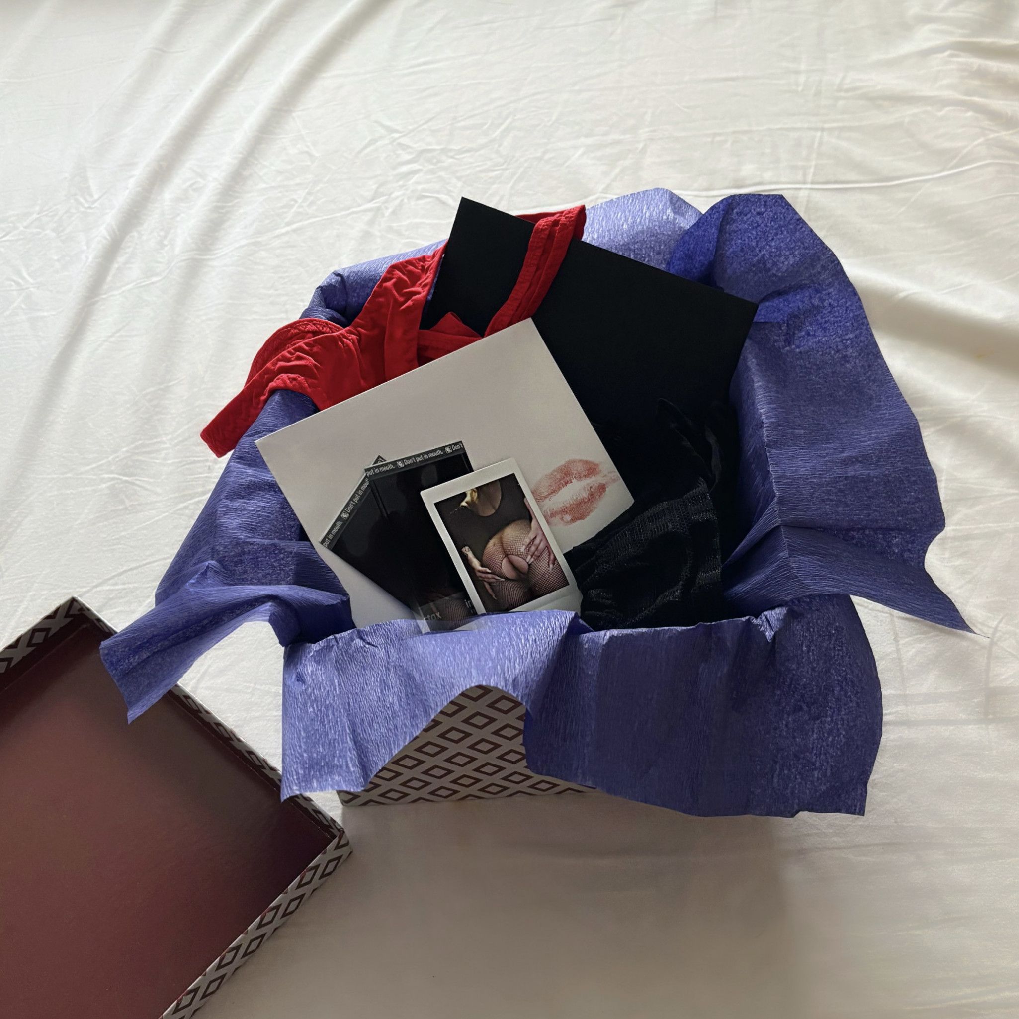 Sexy Care Package With Panties Polaroids And More