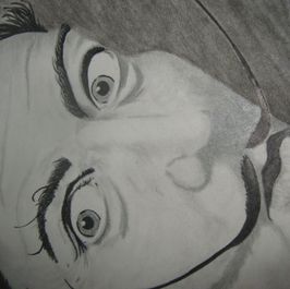 My art black and white Salvador Dali A4