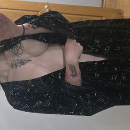 Cosmic rainbow rave kimono WORN WITH FREE BONUS CONTENT