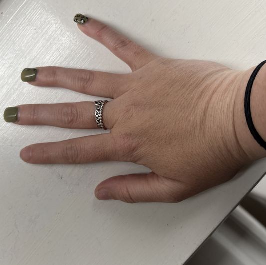 My nails are busted!