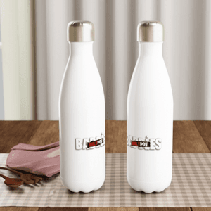 BaddiesOnlyPOV White Stainless Steel Water Bottle