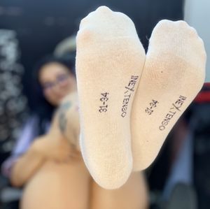 Dingy White Socks