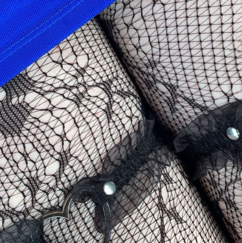 Heart Lace Leg Garter Set