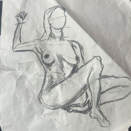 Hand Drawn Erotic Art