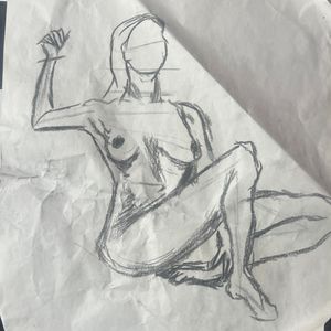 Hand Drawn Erotic Art