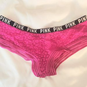 Magenta Lace Booty Panty