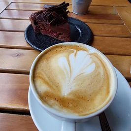 Buy me coffee and a sweet treat