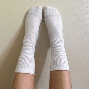 Dirty white socks
