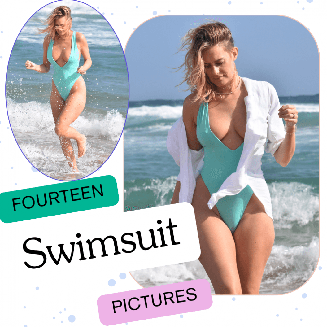 14 one piece swimsuit photos
