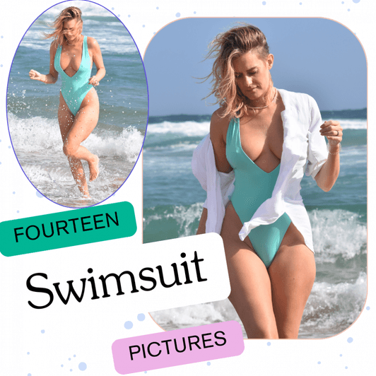 14 one piece swimsuit photos