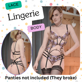 Lace lingeire body