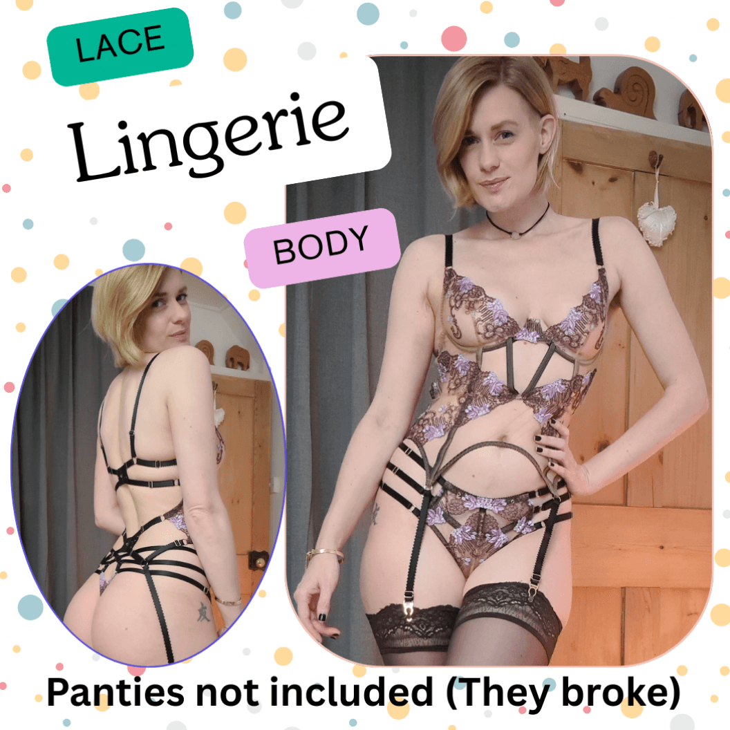 Lace lingeire body