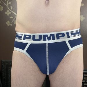 PUMP briefs navy blue