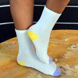 Cute white socks