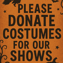 costumes for our show and make them more exciting