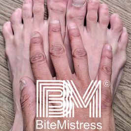 Nail Biting Raw and Bare Hand and Foot Nails
