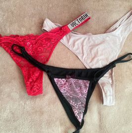 a bargain set of three panties