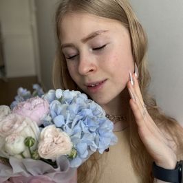 bouquet of flowers for me
