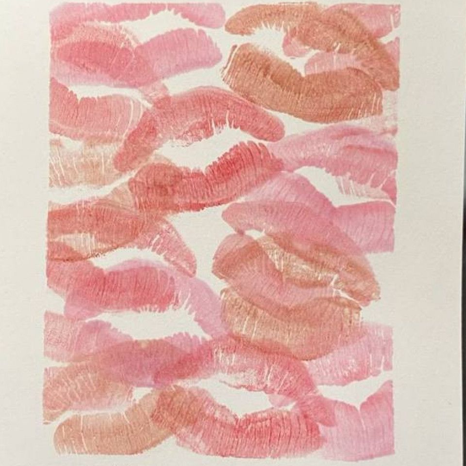 Kisses card with your name