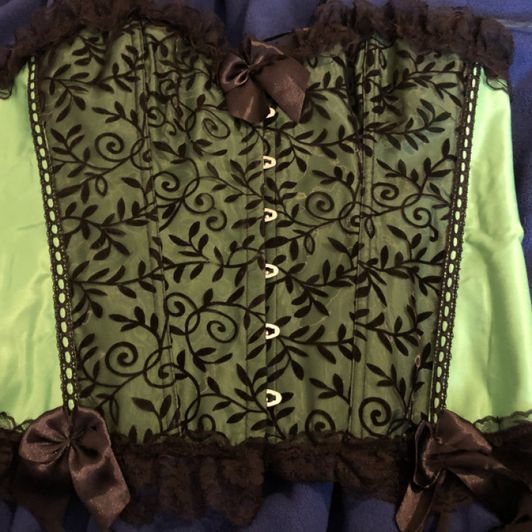 Green Steelbone Corset