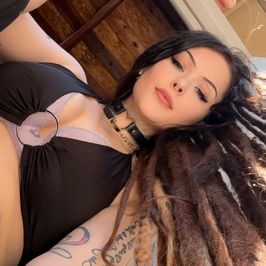 Black Titty Tie Top