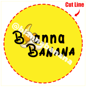 Blanna Logo Sticker