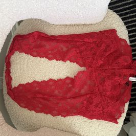 Red  bodysuit