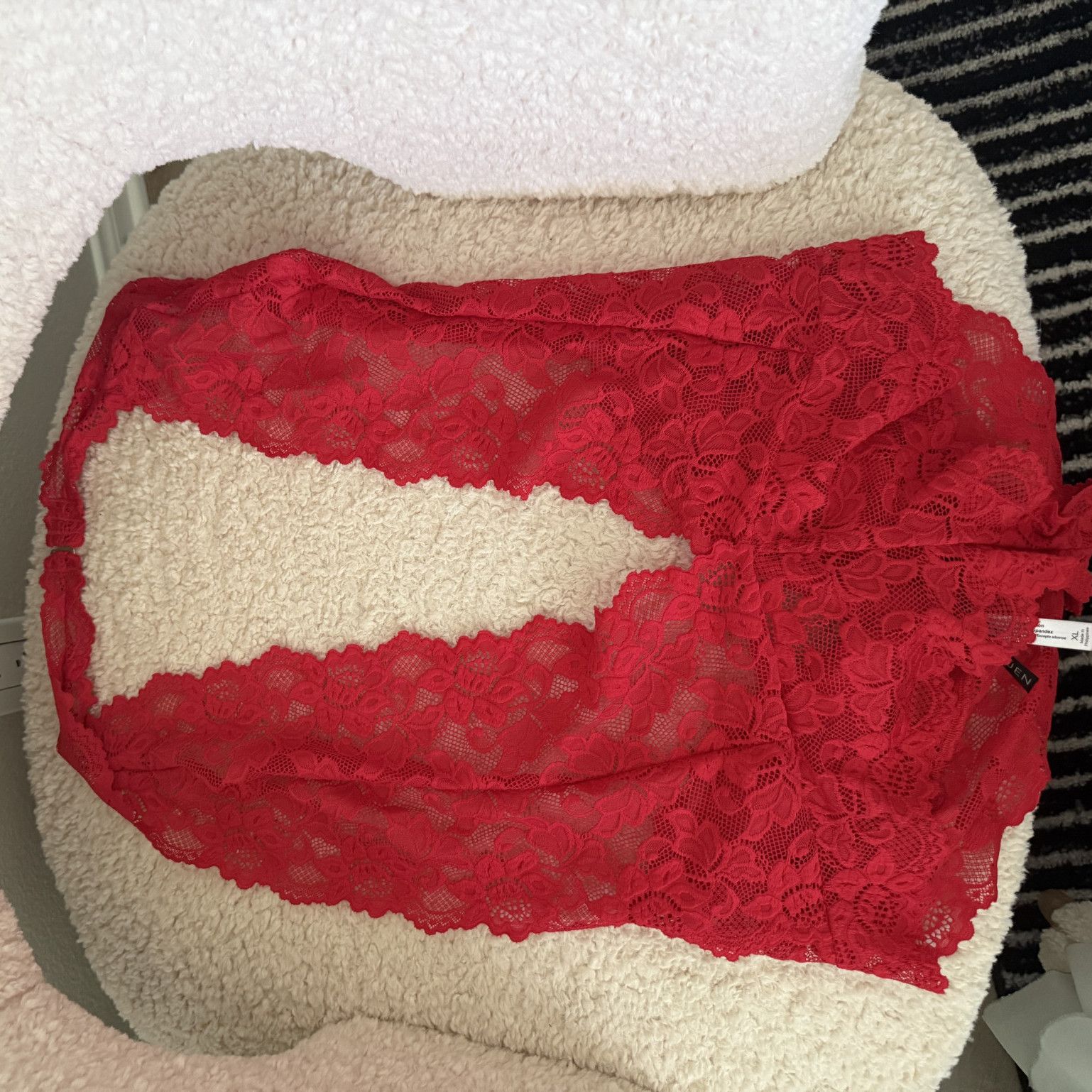 Red  bodysuit