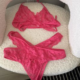 Hot pink 2 piece set