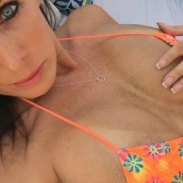 Orange Bikini from Pool Guy Video